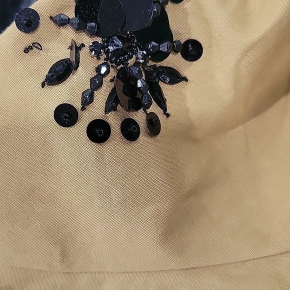 J Crew Sequin-embellished button-up shirt CF451 Size 12 Brown Black - Picture 10 of 11